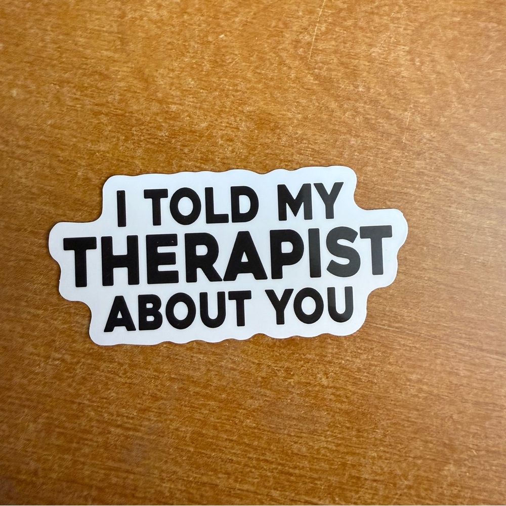 Funny Sticker with‎ Bold Text